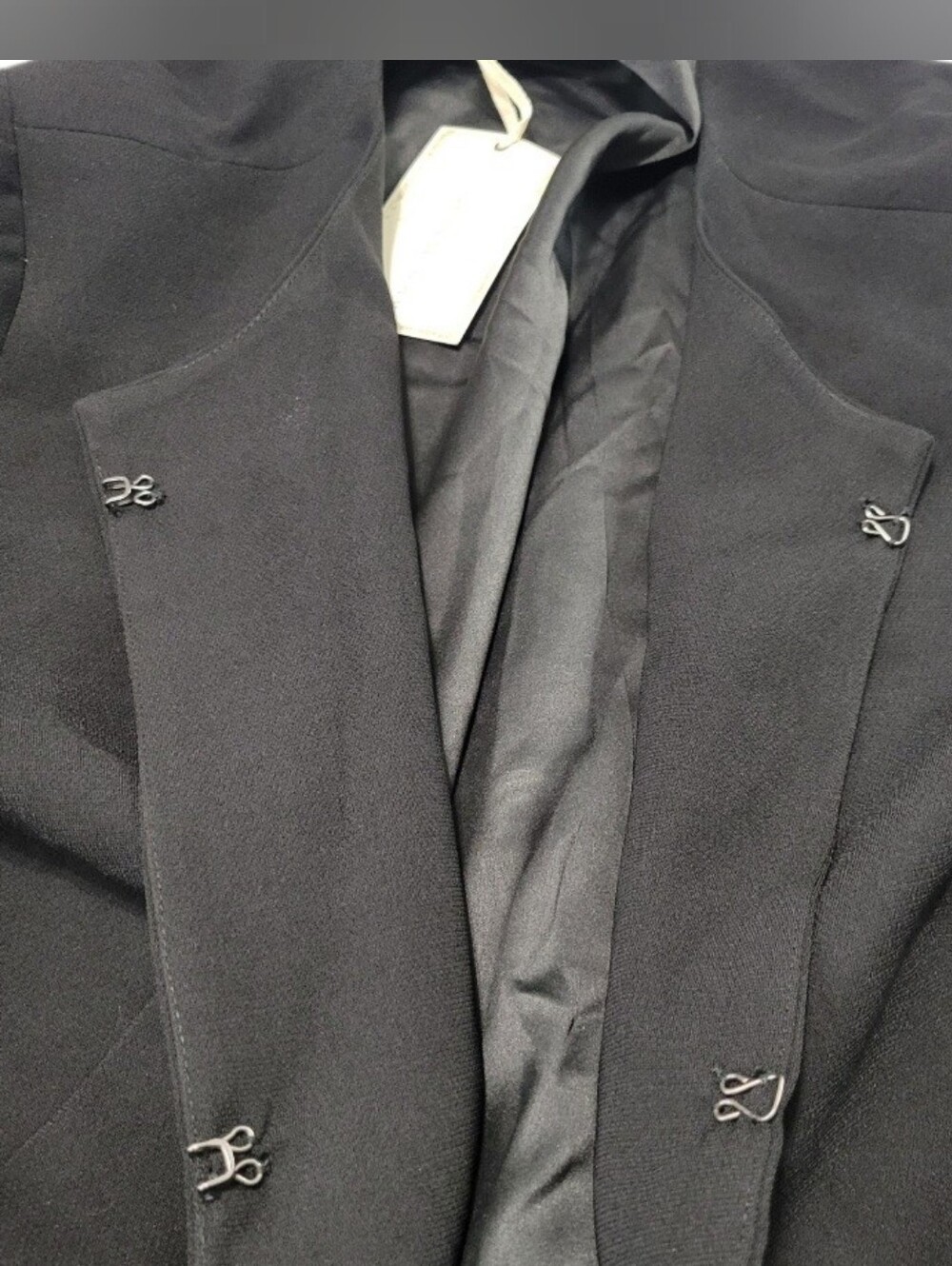 New MYNT 1792 Jacket Size 3X MYNT 1792 Blazer NWT New Collarless Longline Jacket - Picture 5 of 7